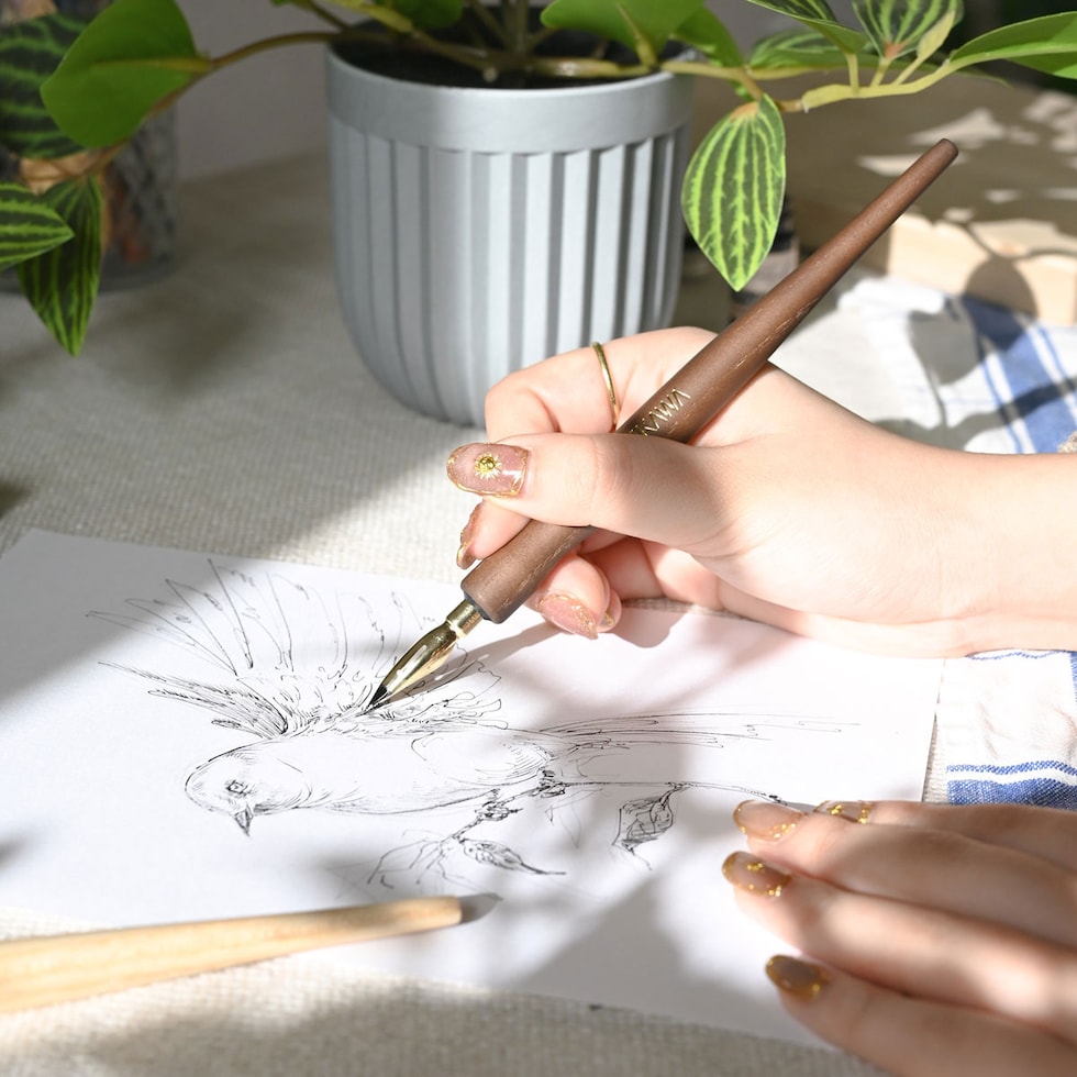 タチカワ プレミアムフリーペン軸 TAMO(タモ) ショコラ (PFTC) ネコポス可