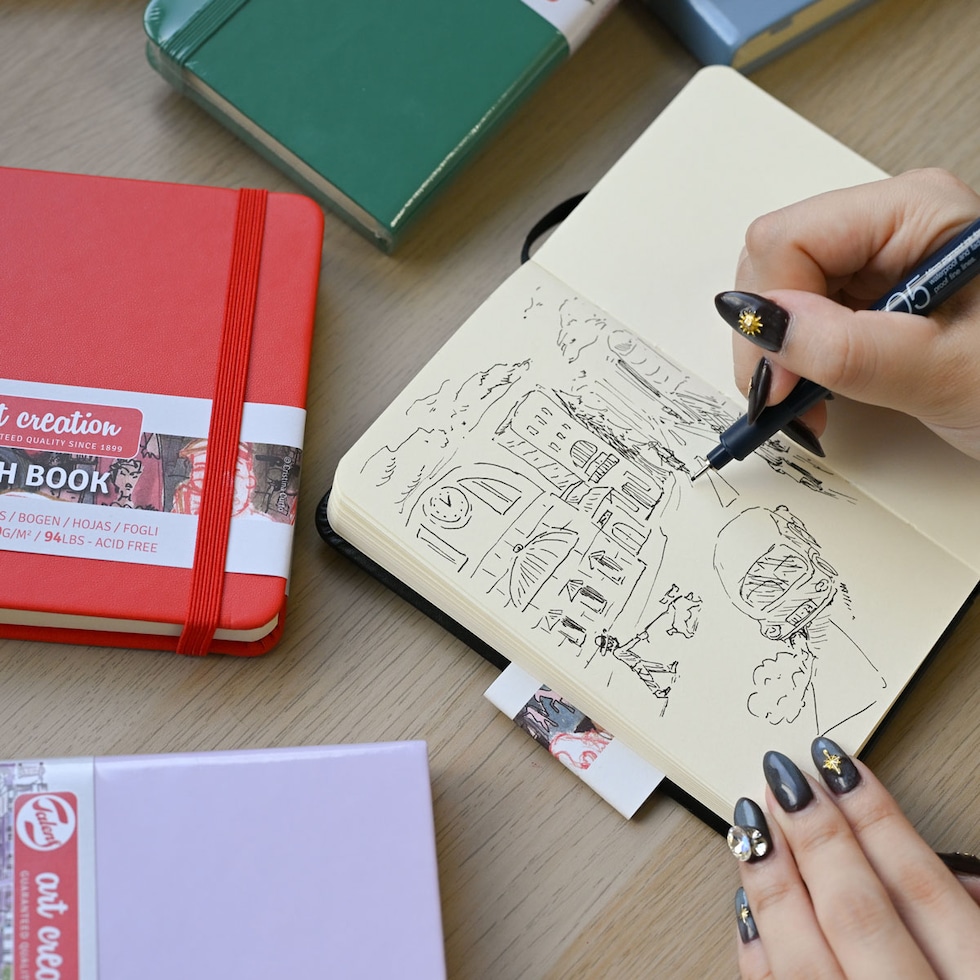 ターレンス アートクリエーション スケッチブック シャイニーシルバー 9×14(T9314-041M/403638)