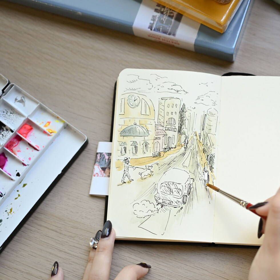 ターレンス アートクリエーション スケッチブック コルク 13×21(T9314-052M/454577)