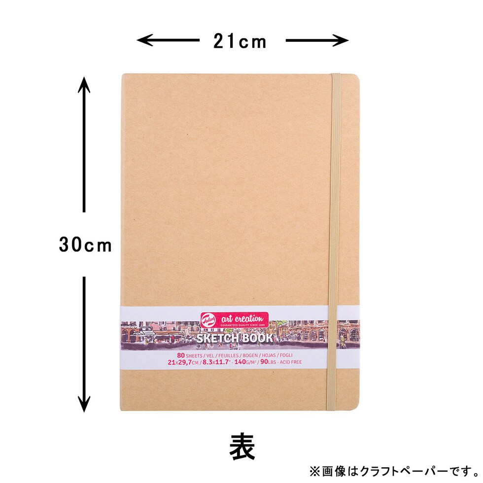 ターレンス アートクリエーション スケッチブック シャイニーシルバ 21X30(T9314-043M/485375)