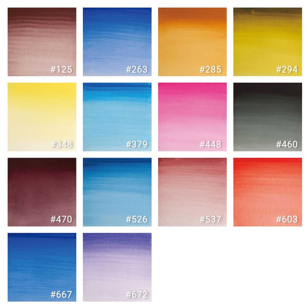 W&N プロフェッショナルウォーターカラー 5ml チューブ 全107色 【4/7Page】 単色 ばら売り 125～672 絵の具 ウィンザー&ニュートン ネコポス可