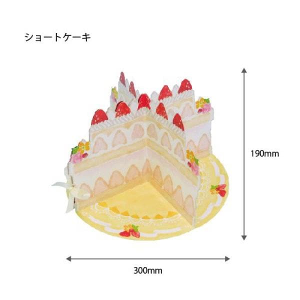 Z&K デコレーションアルバムミニ ショートケーキ (66-022)