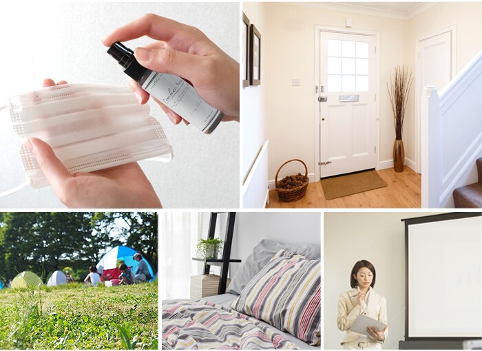 香りの説明 ハッカースプレーは100%pureエッセンシャルオイル使用