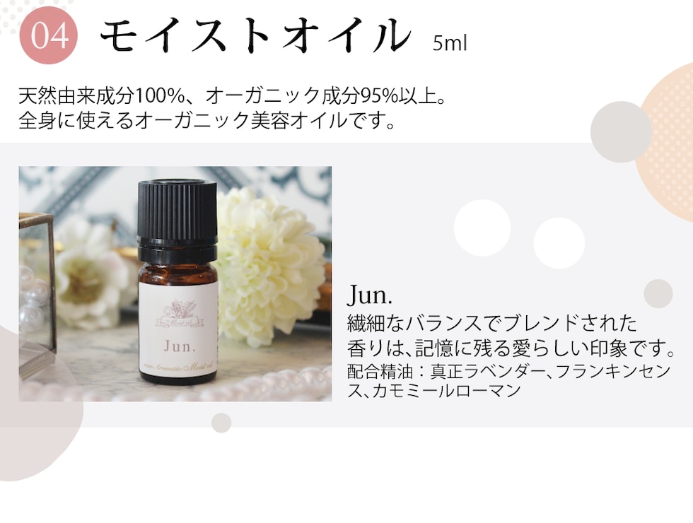 モイストオイル（Jun.）5ml