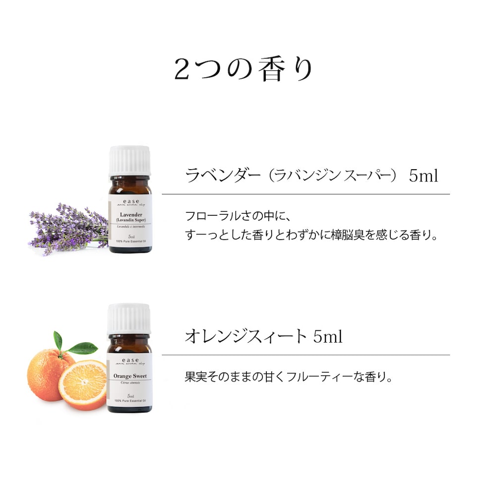 2つの香り