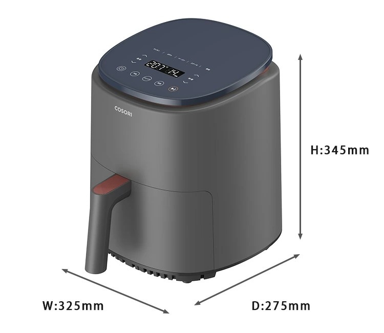 COSORI コソリ ノンフライヤー エアフライヤー CAF-LI401 dショッピング |COSORI Lite ノンフライヤー 3.8L CAF-LI401