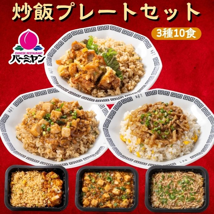 炒飯プレートセット