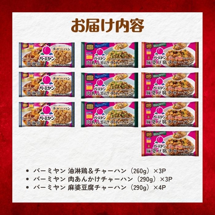 炒飯プレートセット