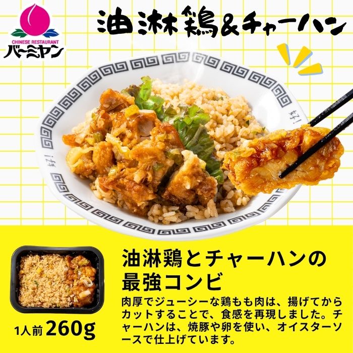 チーズINハンバーグ＆炒飯プレートセット