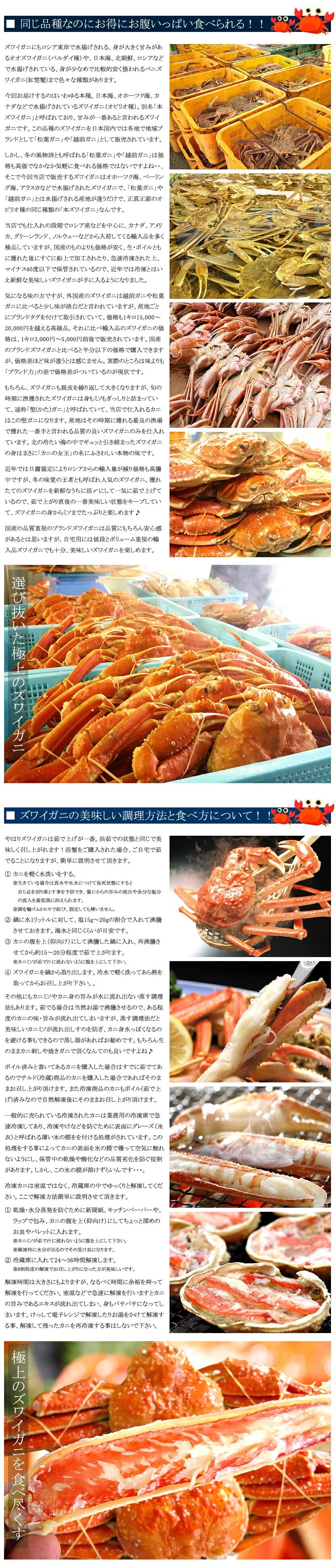 カニ ズワイガニ