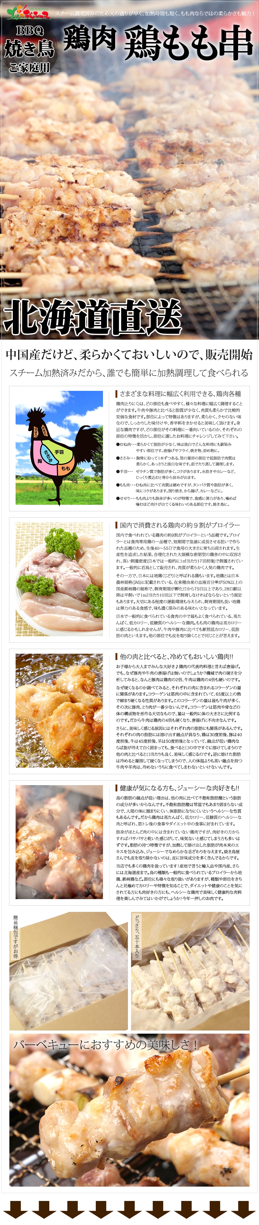 鶏肉 鶏もも串