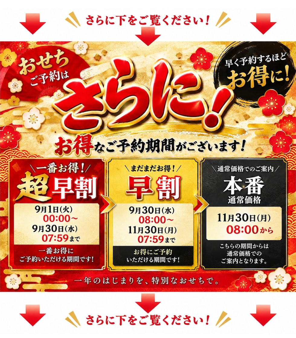 2027 おせち 超早割