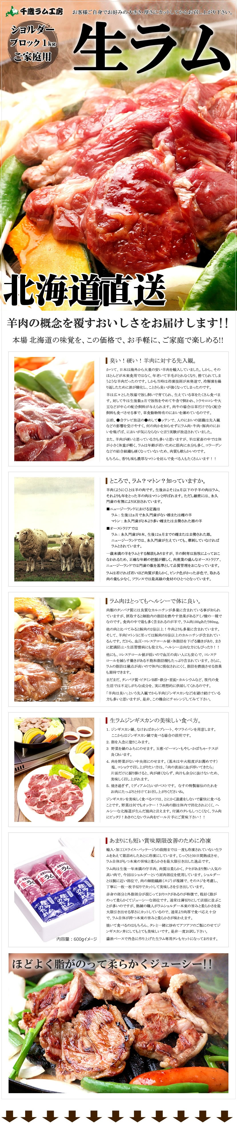 北海道 ラム肉 ブロック