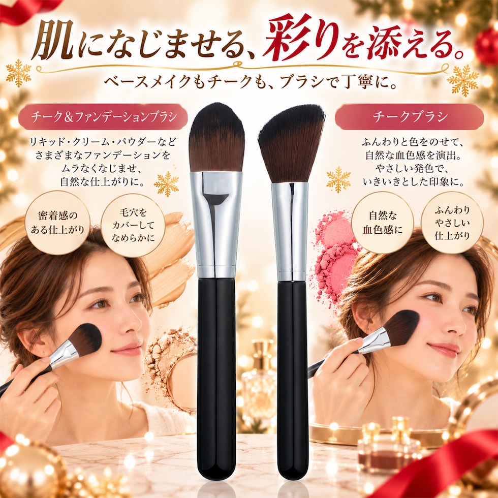 メイクブラシセット