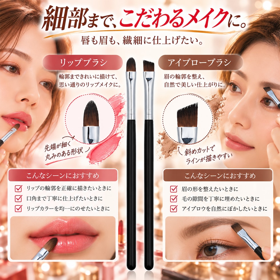 メイクブラシセット