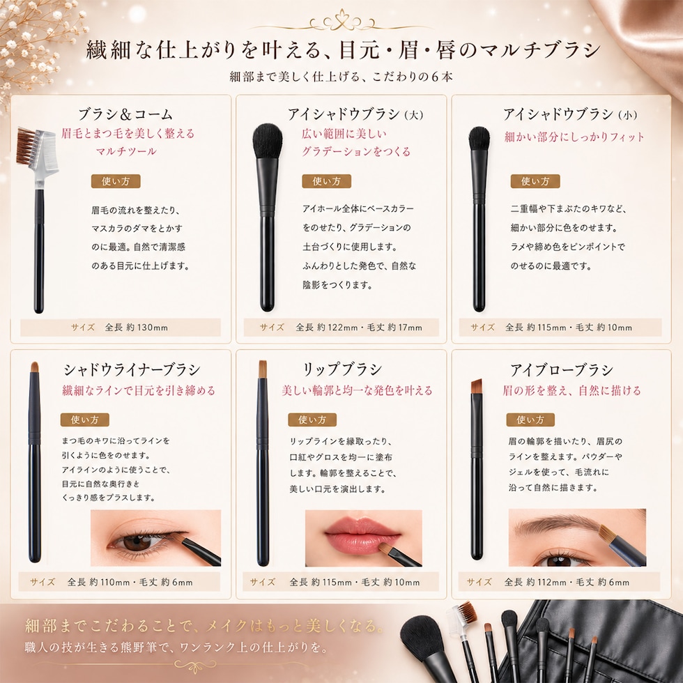 メイクブラシ