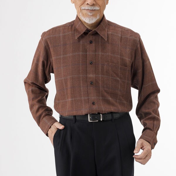 ブラウン系着用イメージ