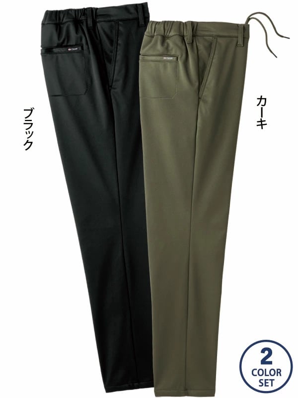 カーキ・ブラックの同サイズ2色組