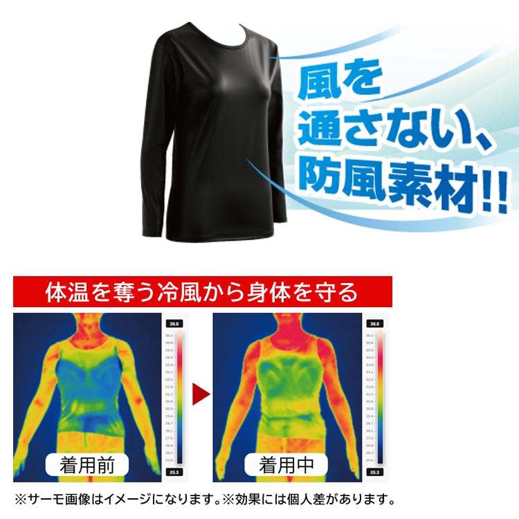 防風素材/体温を奪う冷風から身体を守る