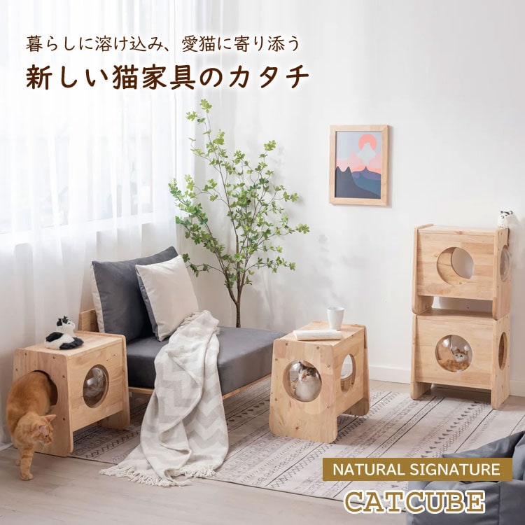 キャットキューブ NATURAL SIGNATURE 0194