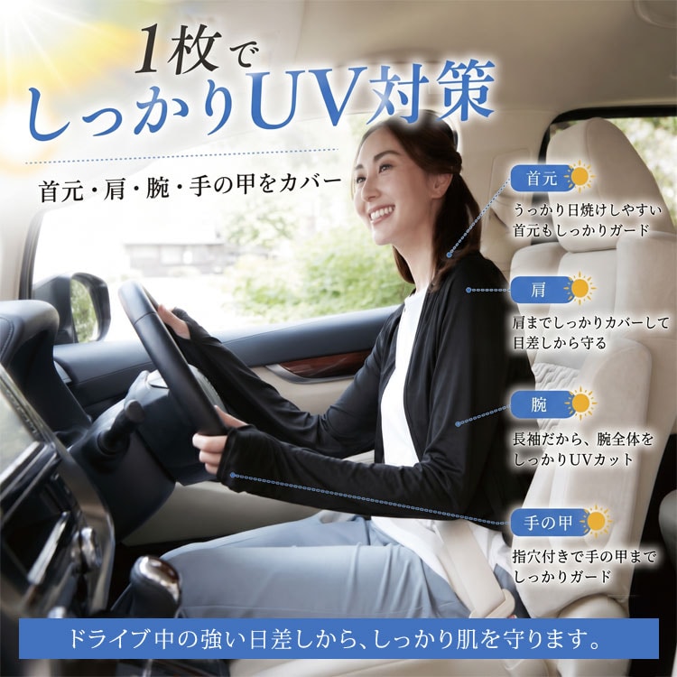 1枚でしっかりUV対策