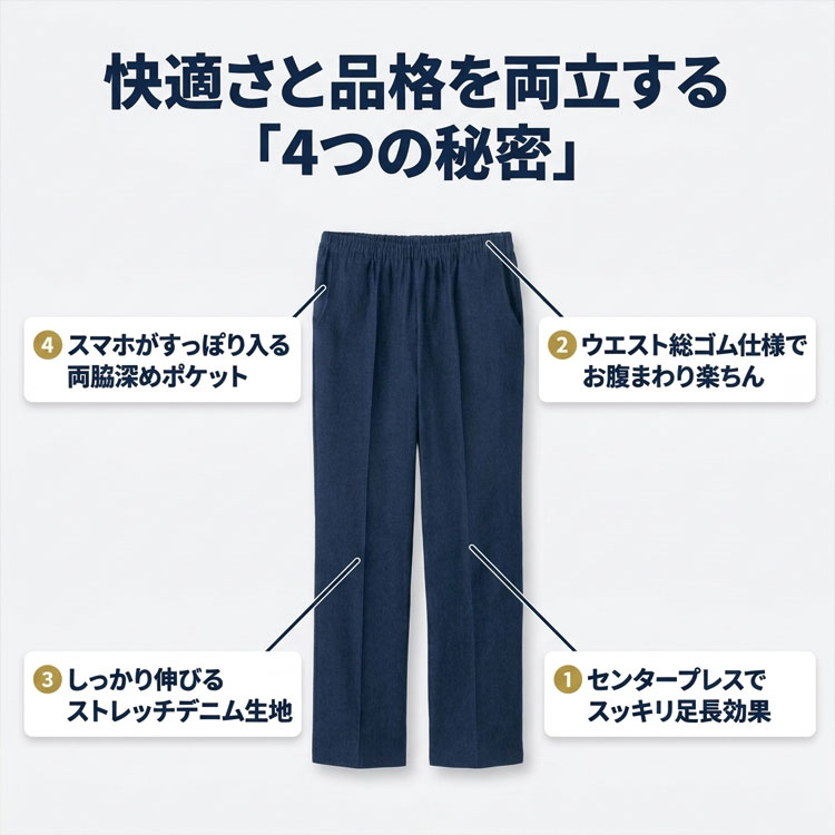 快適さと品格を両立する4つの秘密