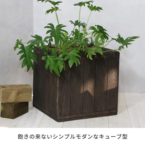 飽きの来ないシンプルモダンなキューブ型