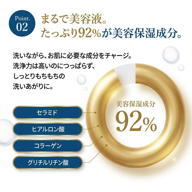 まるで美容液/たっぷり92％が美容保湿成分
