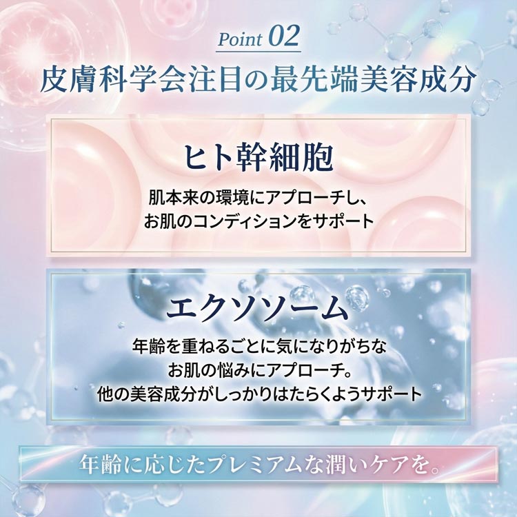 皮膚科学会大注目の最先端美容成分/ヒト幹細胞/エクソソーム