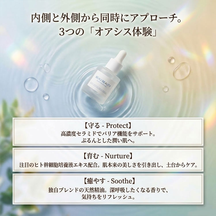 内側と外側から同時にアプローチ