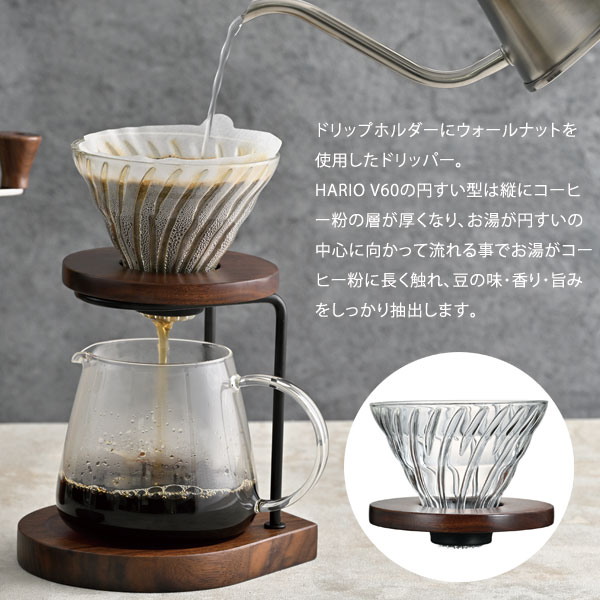 HARIO V60の円すい型