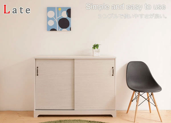 引戸キャビネット幅110