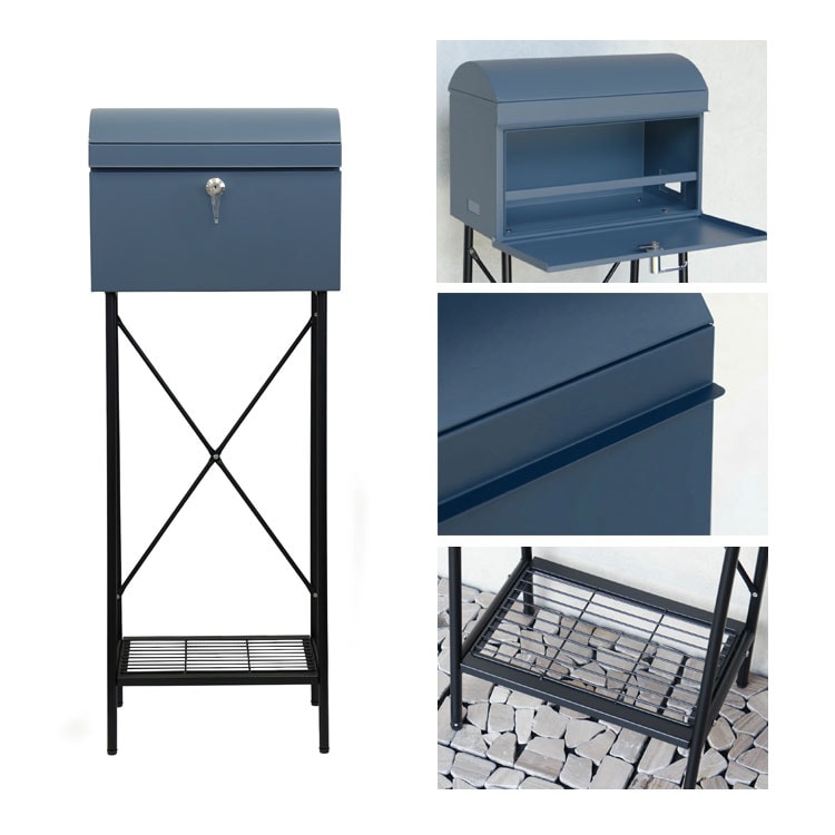 ネイビーブルー/ブラック