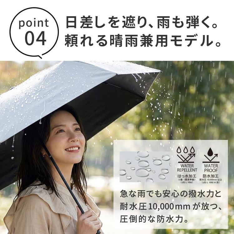 頼れる晴雨兼用モデル