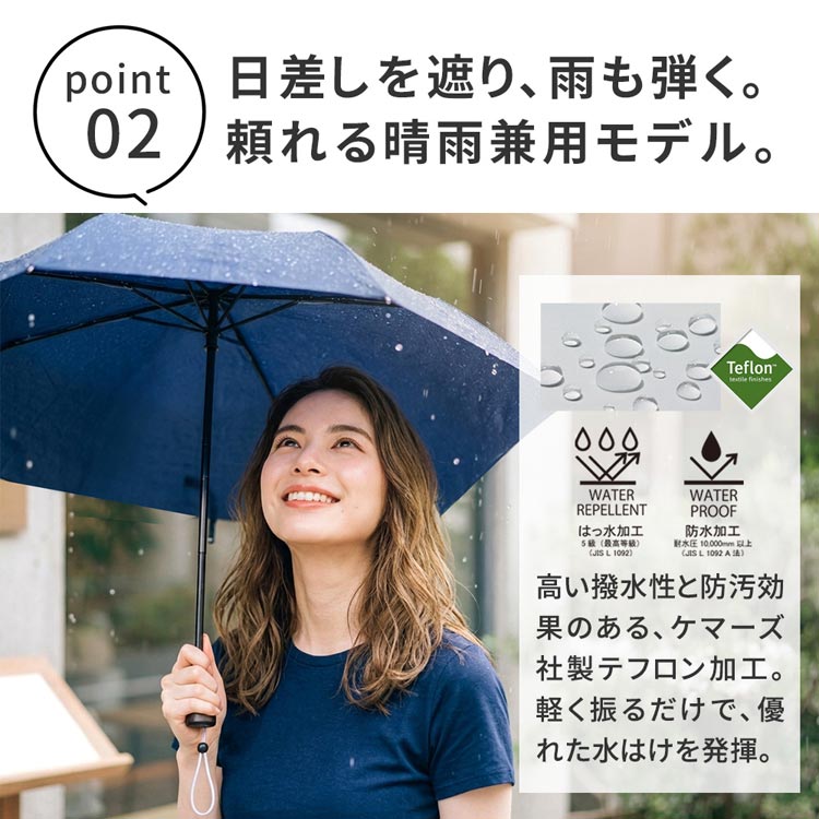 頼れる晴雨兼用モデル