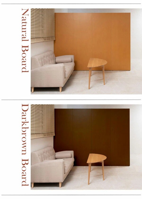 ナチュラル/ダークブラウン