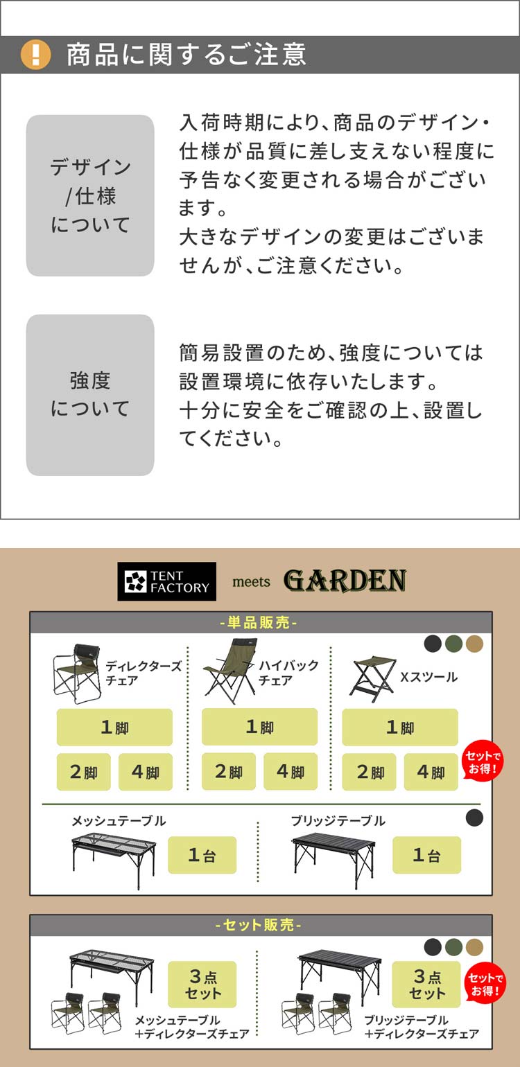 商品に関するご注意/シリーズ紹介