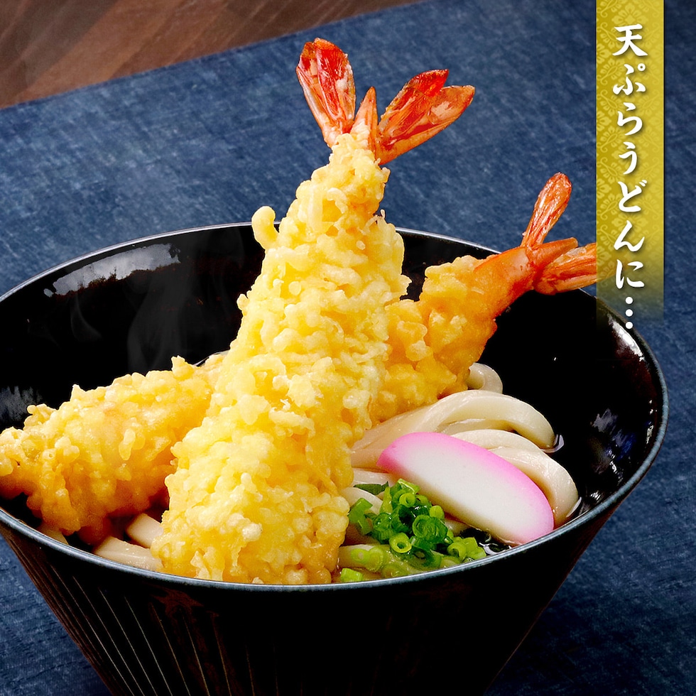 天ぷらうどんに