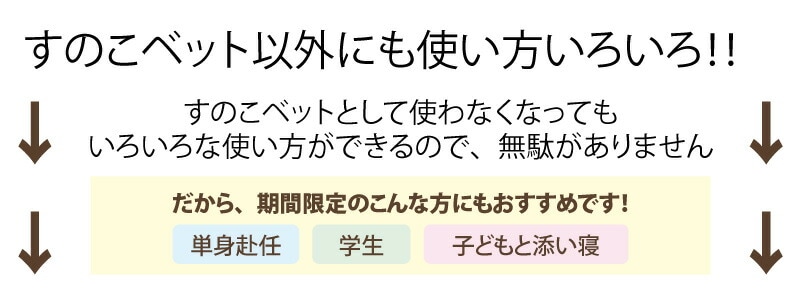 プラスチックすのこベッド