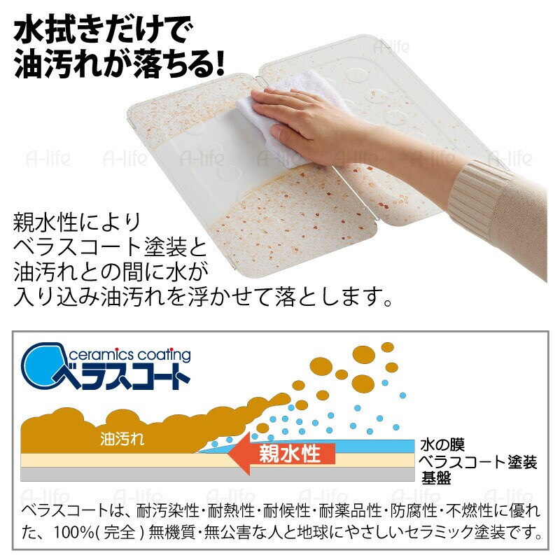 レンジガード ベラスコートコンパクト２枚パネル日本製