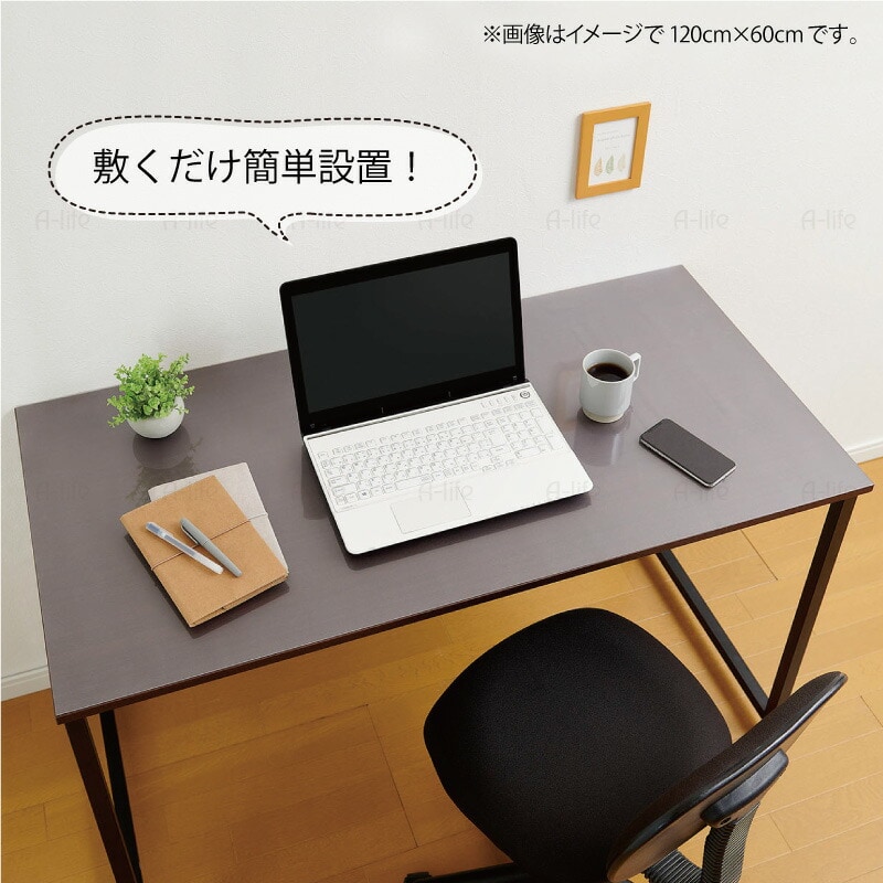 透明デスクマット100cm60cm日本製PCマット机保護クリアマット