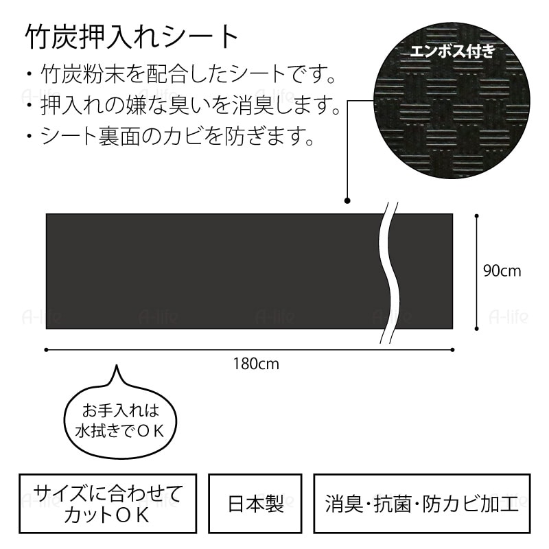 抗菌防カビ消臭押入れシート日本製