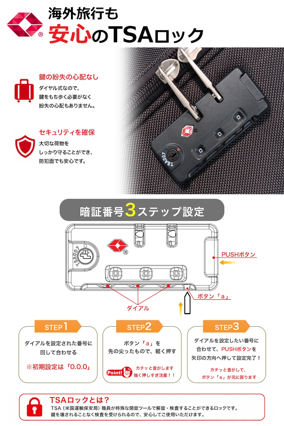 TSAロック