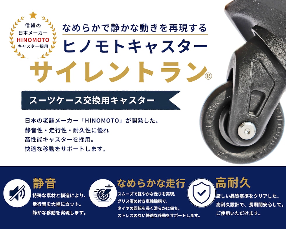 ヒノモトキャスター