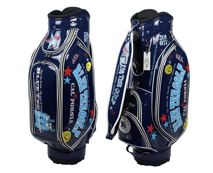 ブルーティーゴルフキャディバッグ