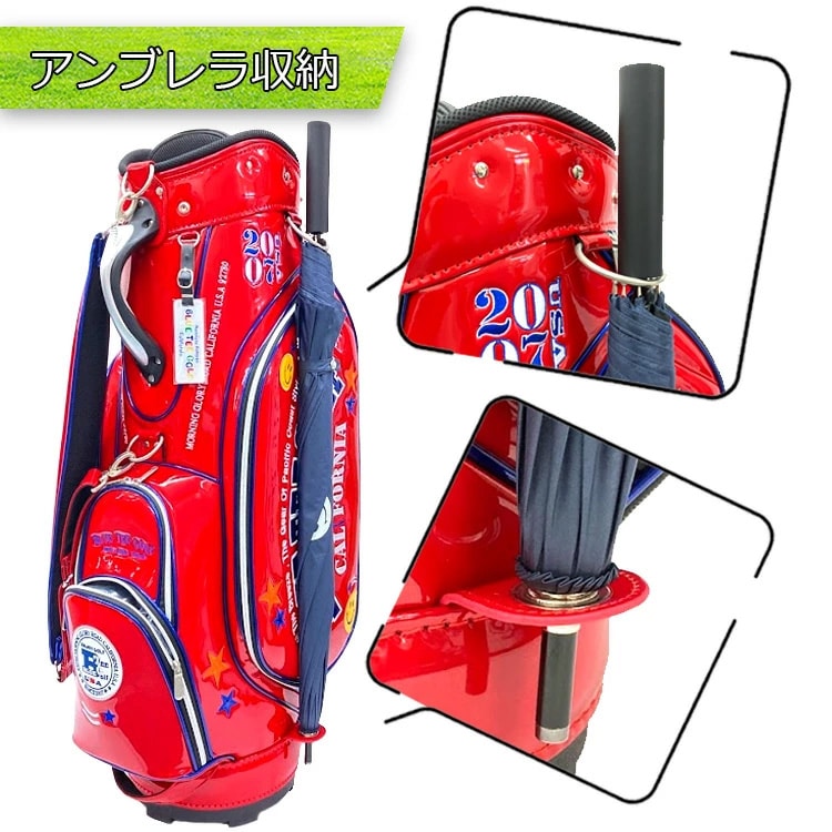 ブルーティーゴルフキャディバッグ