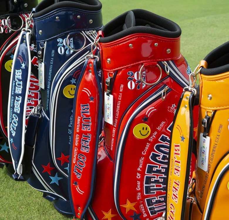 ブルーティーゴルフキャディバッグ