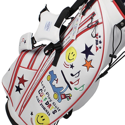 ブルーティーキャディバッグ