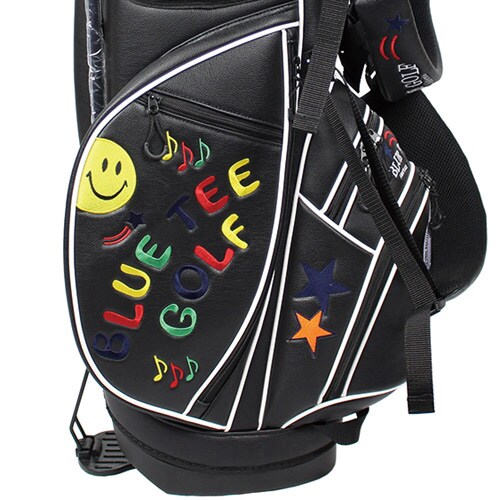 ブルーティーキャディバッグ