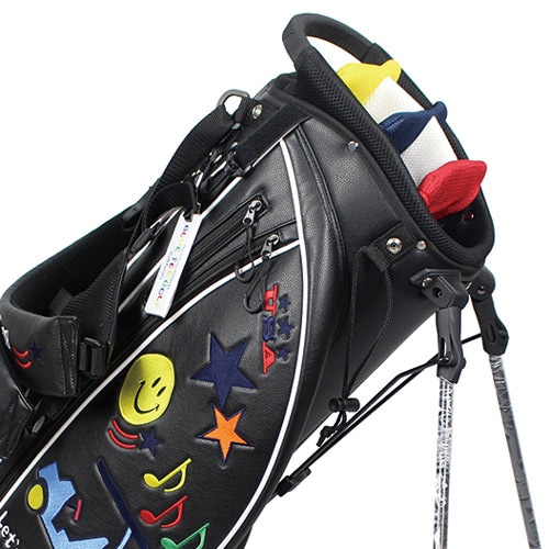 ブルーティーキャディバッグ